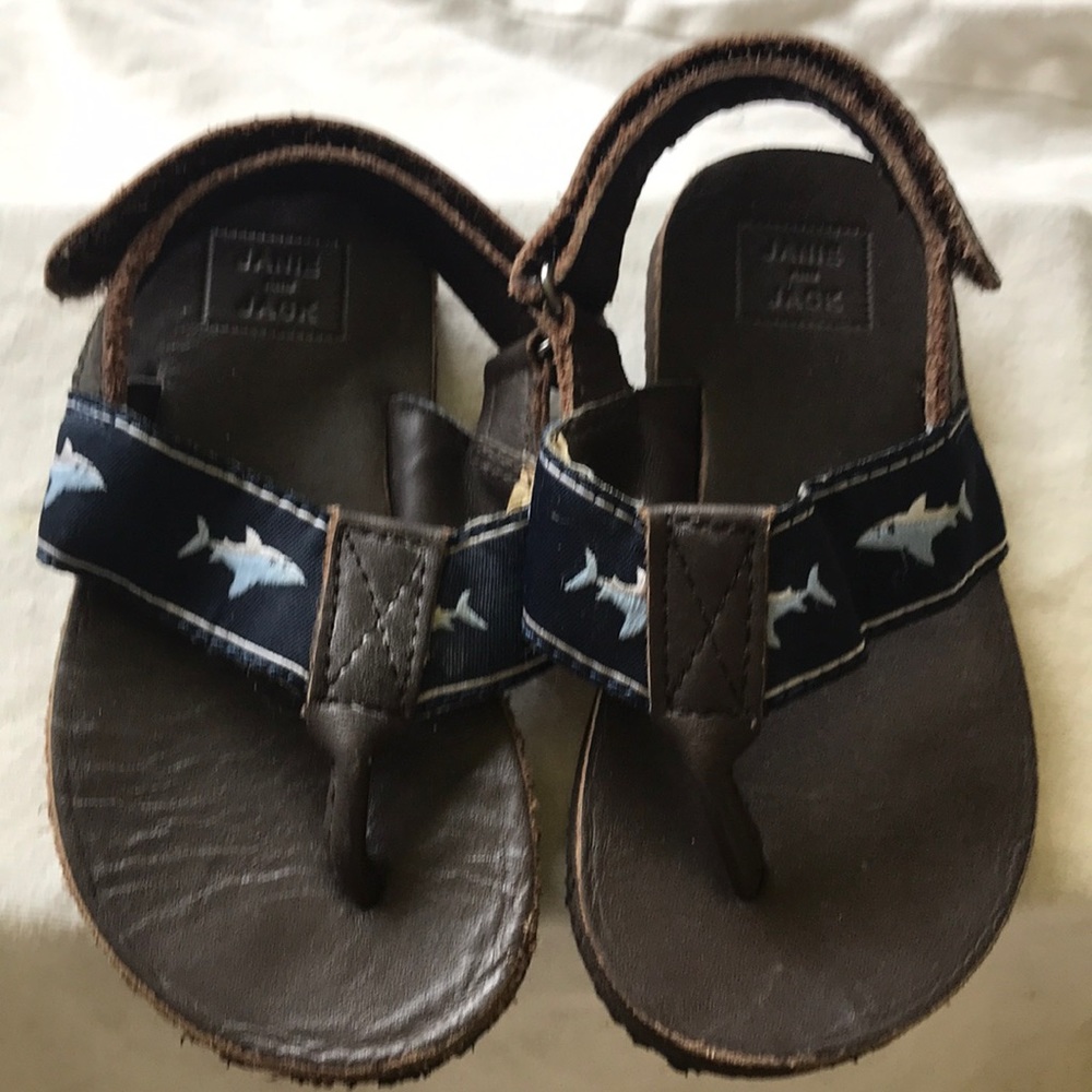 Adorable Janie and Jack toddler sandals.
